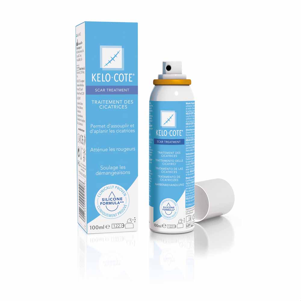 Kelo-cote Silicone gel spray for scar treatment 100 ml