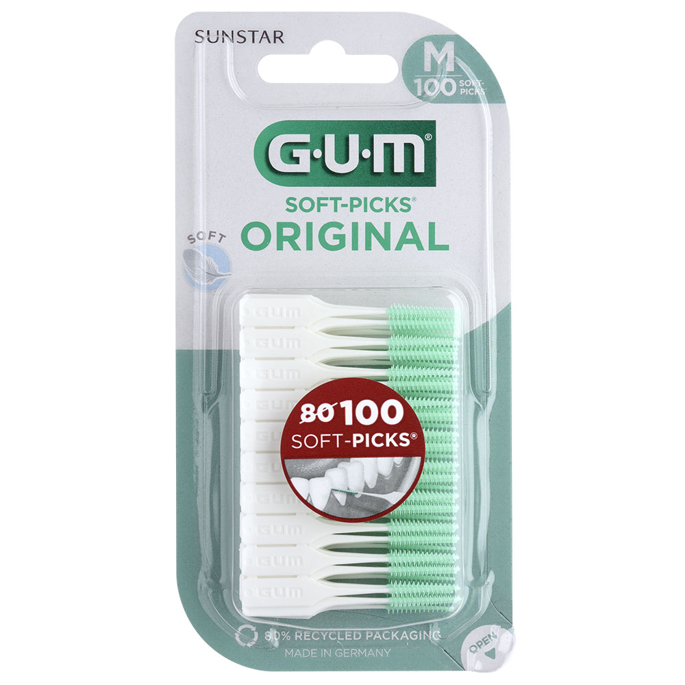 Gum Soft-Picks Soft-picks+fluor Regular x100