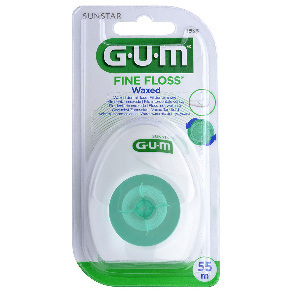 Gum Dental Wax 55m Fine Floss