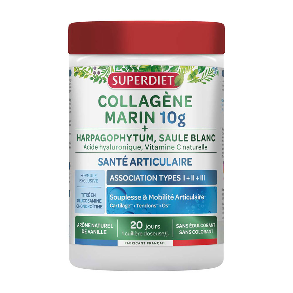 Superdiet Marine collagen 10 g joint health 210 g
