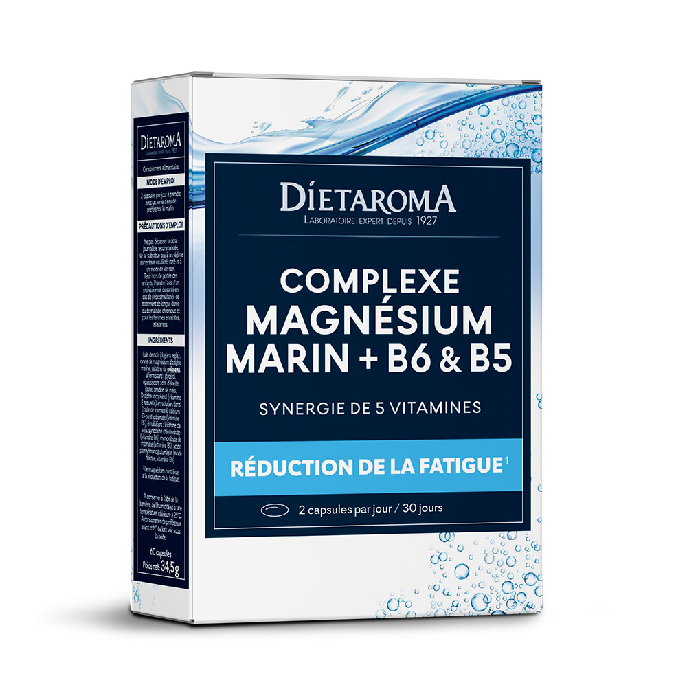 Dietaroma Marine Magnesium Complex + B6 &amp; B5 60 capsules