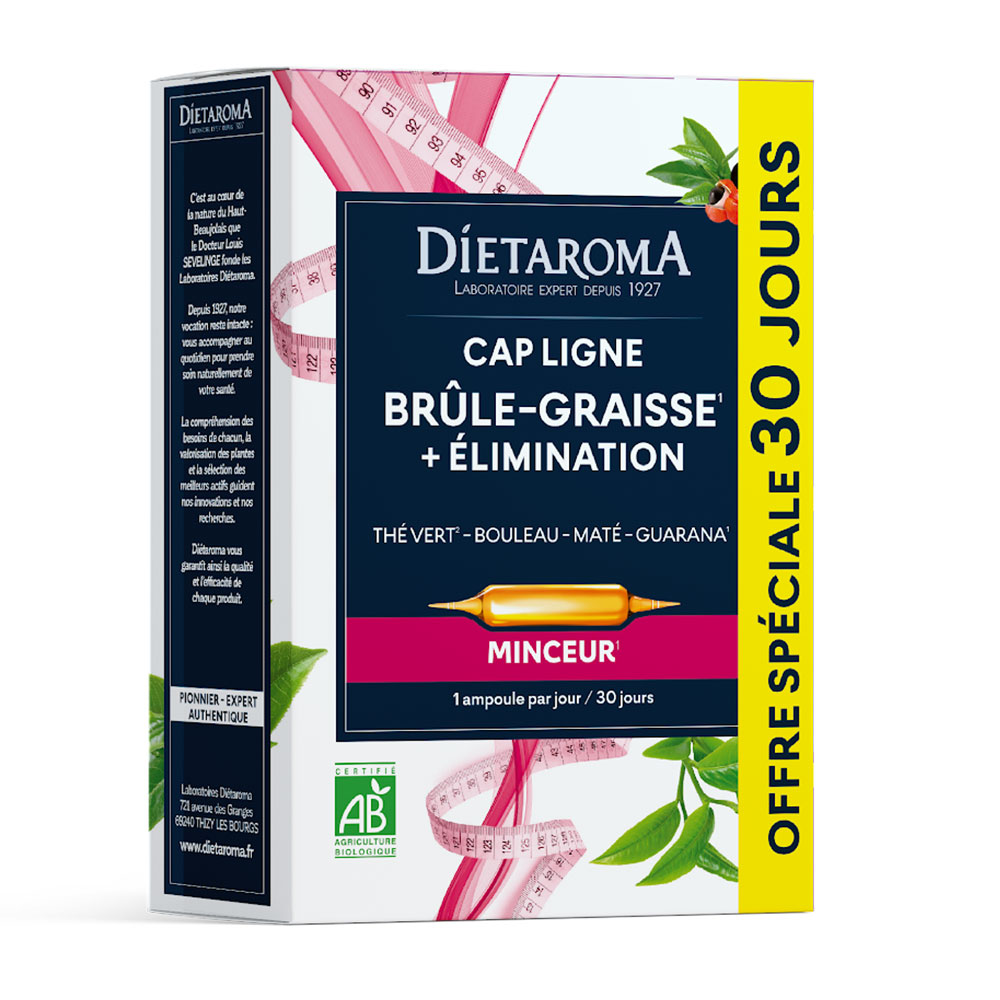 Dietaroma Cap Ligne Fat Burner + Removes 30 ampulas