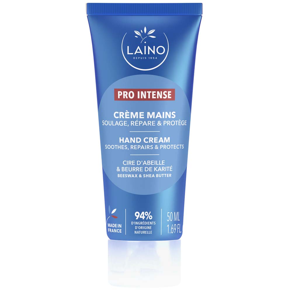 Laino Pro Intense Hand Cream For Dry And Chapped Hands Cire D'abeille Et Karité 50ml