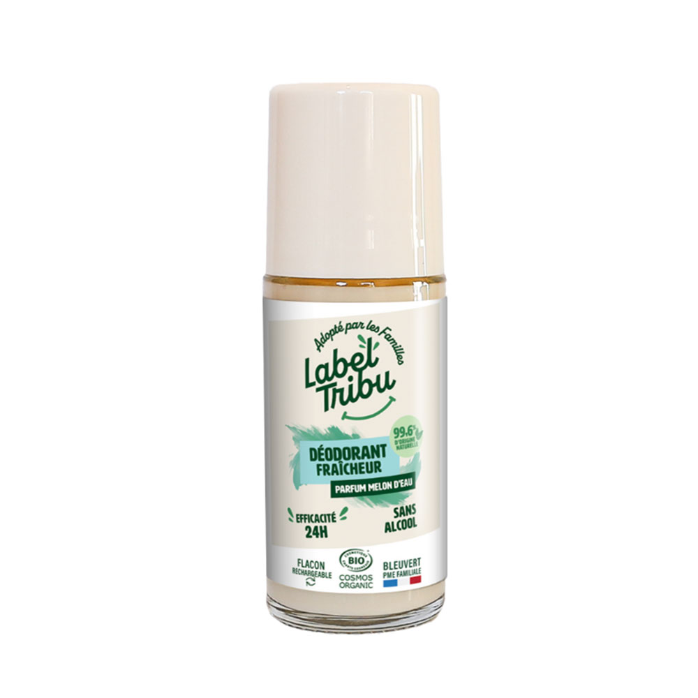 Label Tribu 24-hour Refillable Roll On Deodorant Watermelon 50ml