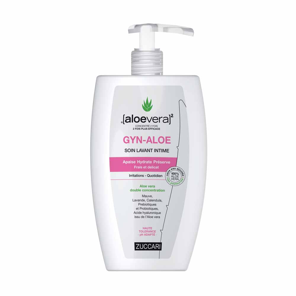 Naturancia [aloevera]2 Zuccari GYN ALOE Intima Washing Care Aloe vera concentrated Plants Hyaluronic Acid daloe 400ml