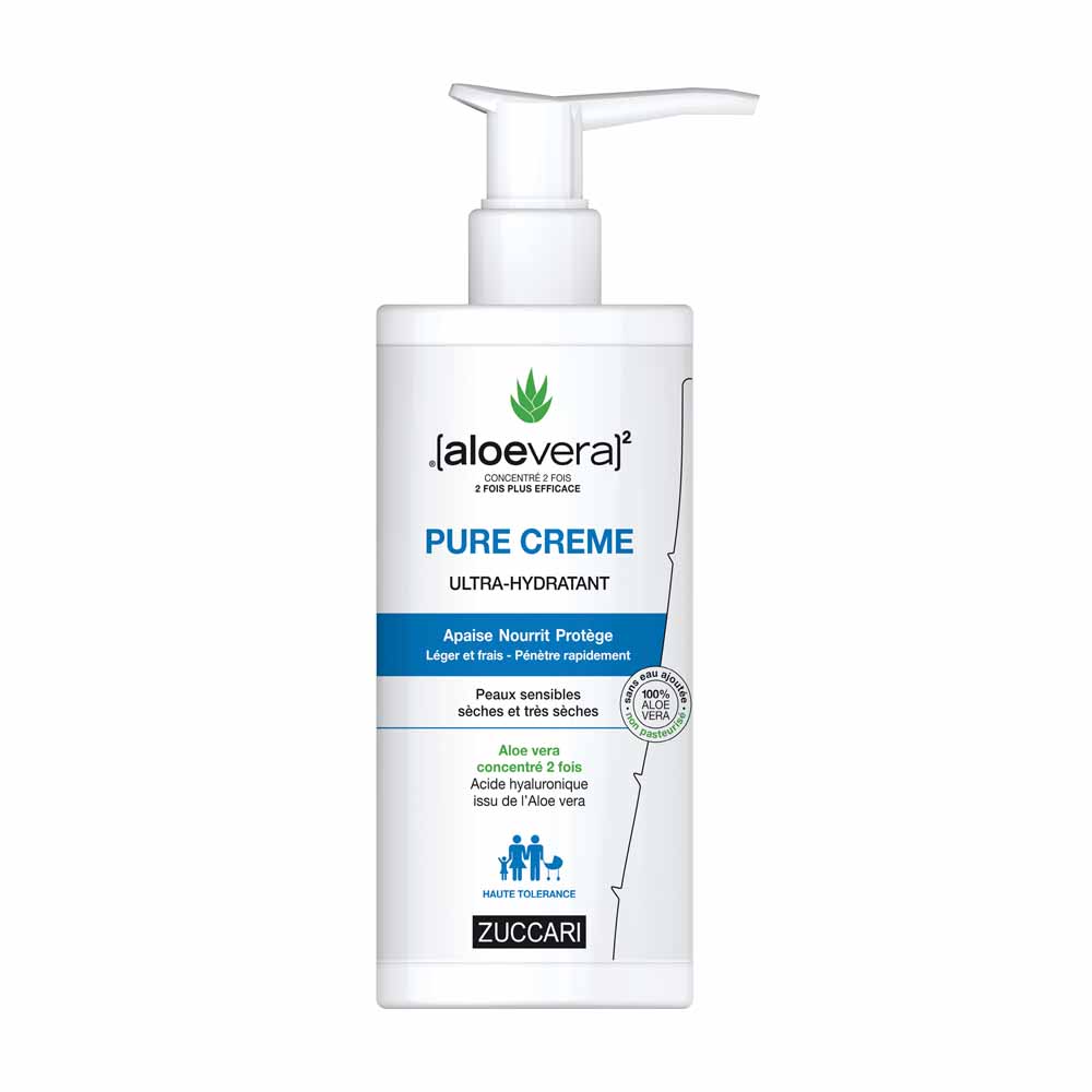 Naturancia [aloevera]2 Zuccari PURE CRЀME Ultra-Hydrating Aloe vera and Hyaluronic Acid 400ml