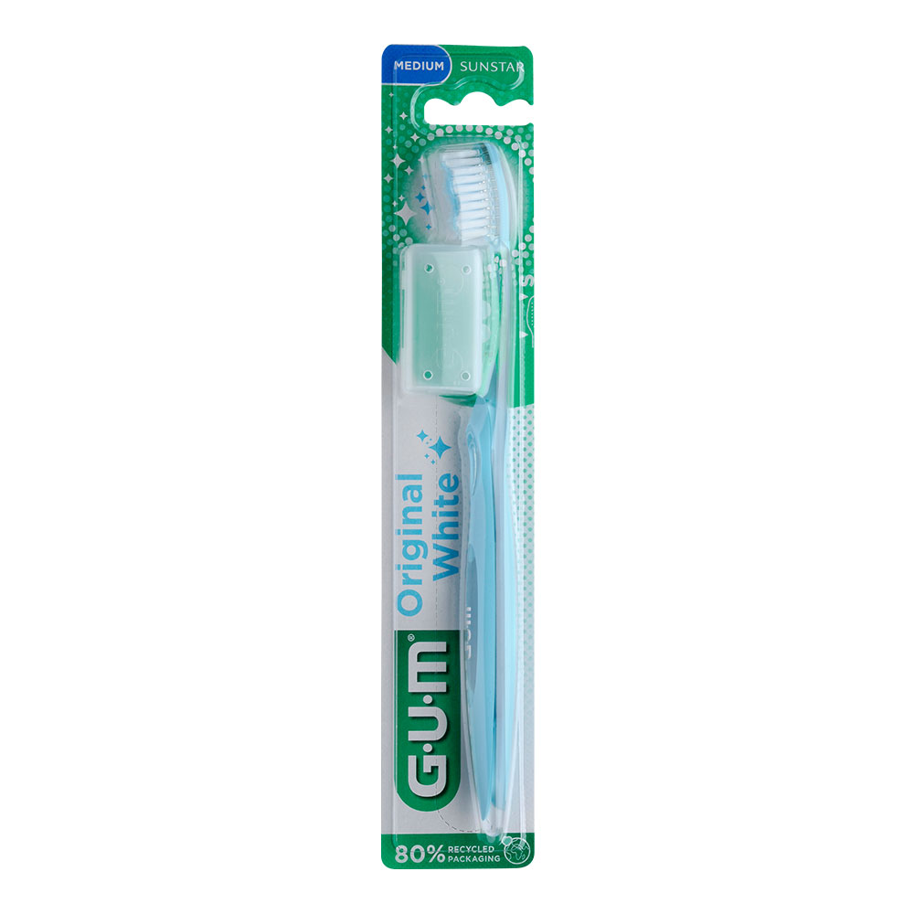 Gum Original White Original White Toothbrush Sunstar Medium 563