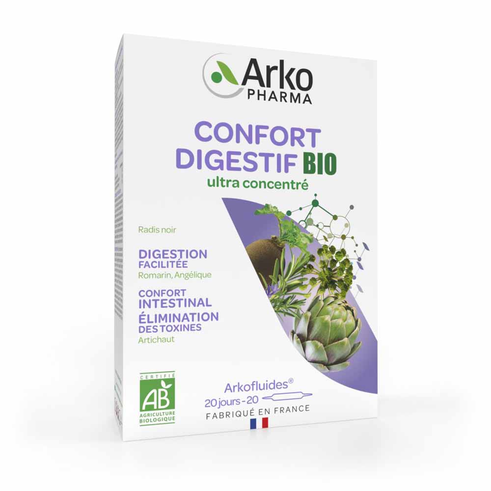 Arkopharma Arkofluides Arkofluide Digestion 20 Blisters