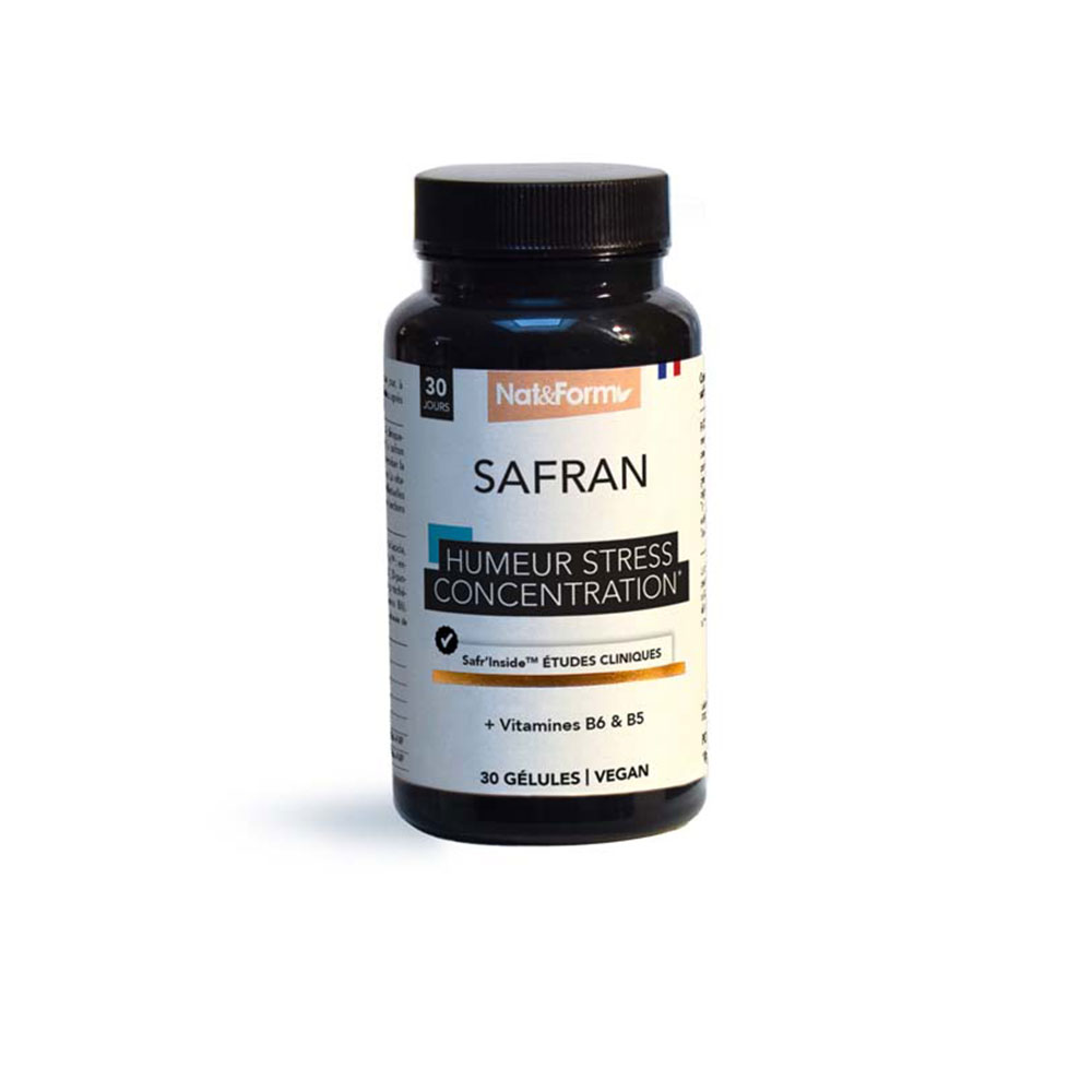 Nat&Form Premium Nutraceuticals Saffron 30 capsules