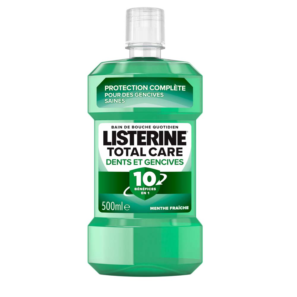 Listerine Mouthwash Gum and Teeth Protection fresh mint flavour 500 ml