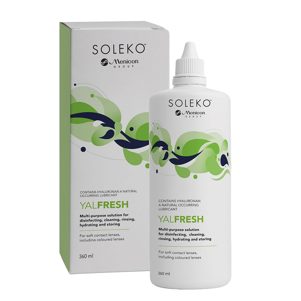 Menicon Multifunctional solution for soft lenses with Hyaluronic Acid 360ml