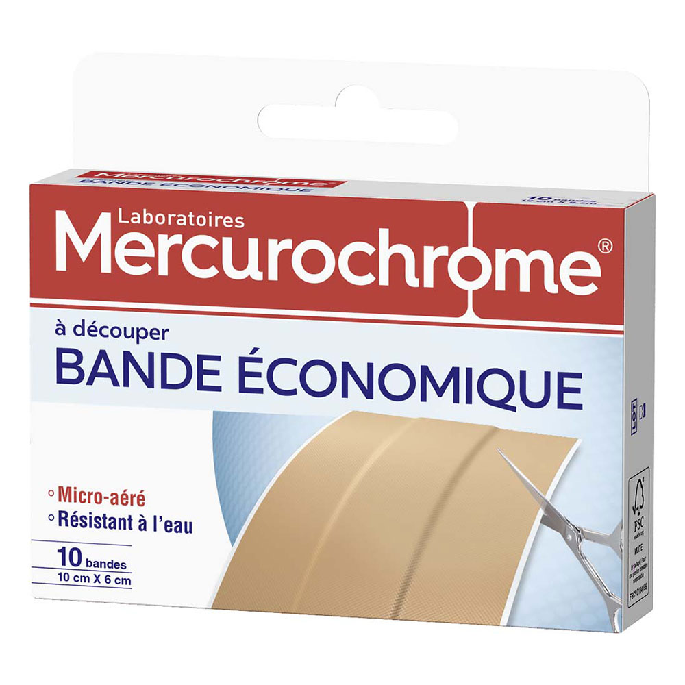 Mercurochrome Peconomical Strip To Cut X 10