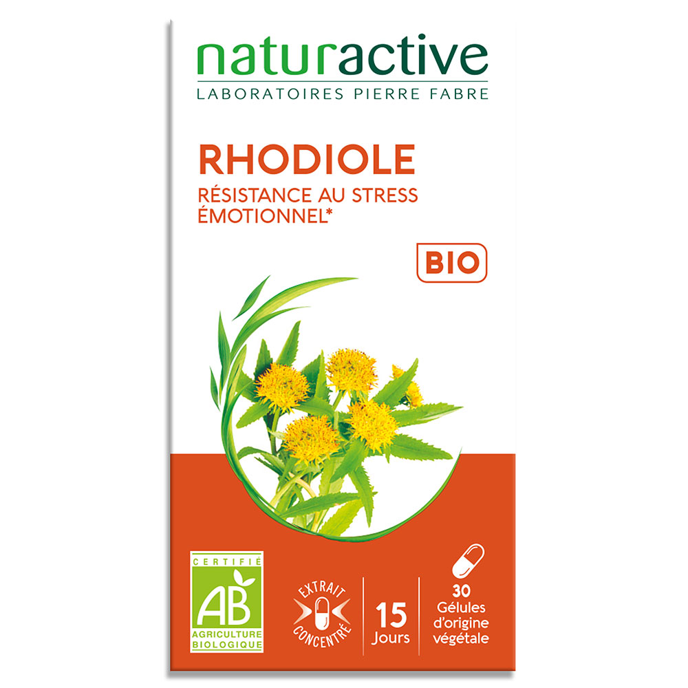Naturactive Rhodiola organic 30 vegetable capsules