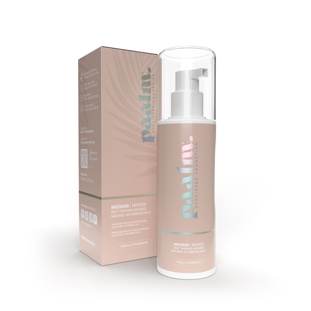 Paalm Cosmetics Medium Self-Tanning Mousse 150ml