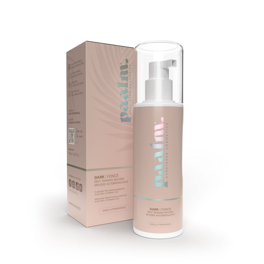 Paalm Cosmetics Dark Self-Tanning Mousse 150ml