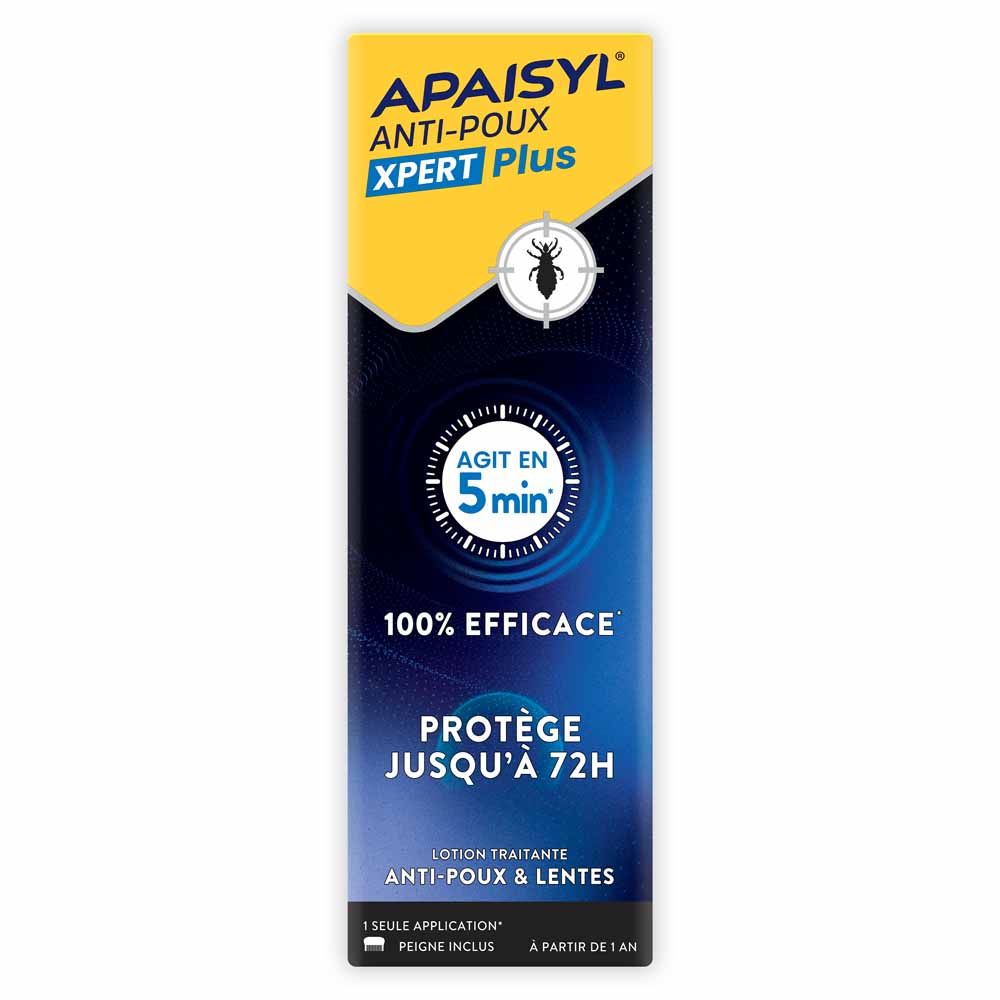 Apaisyl Anti-lice & Nits Xpert Plus Lotion 100ml