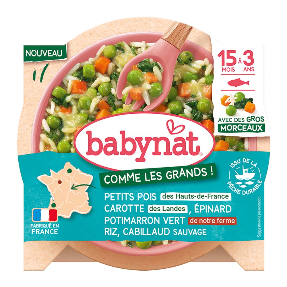 Babybio Babynat Instant meal from 15 months 60 g