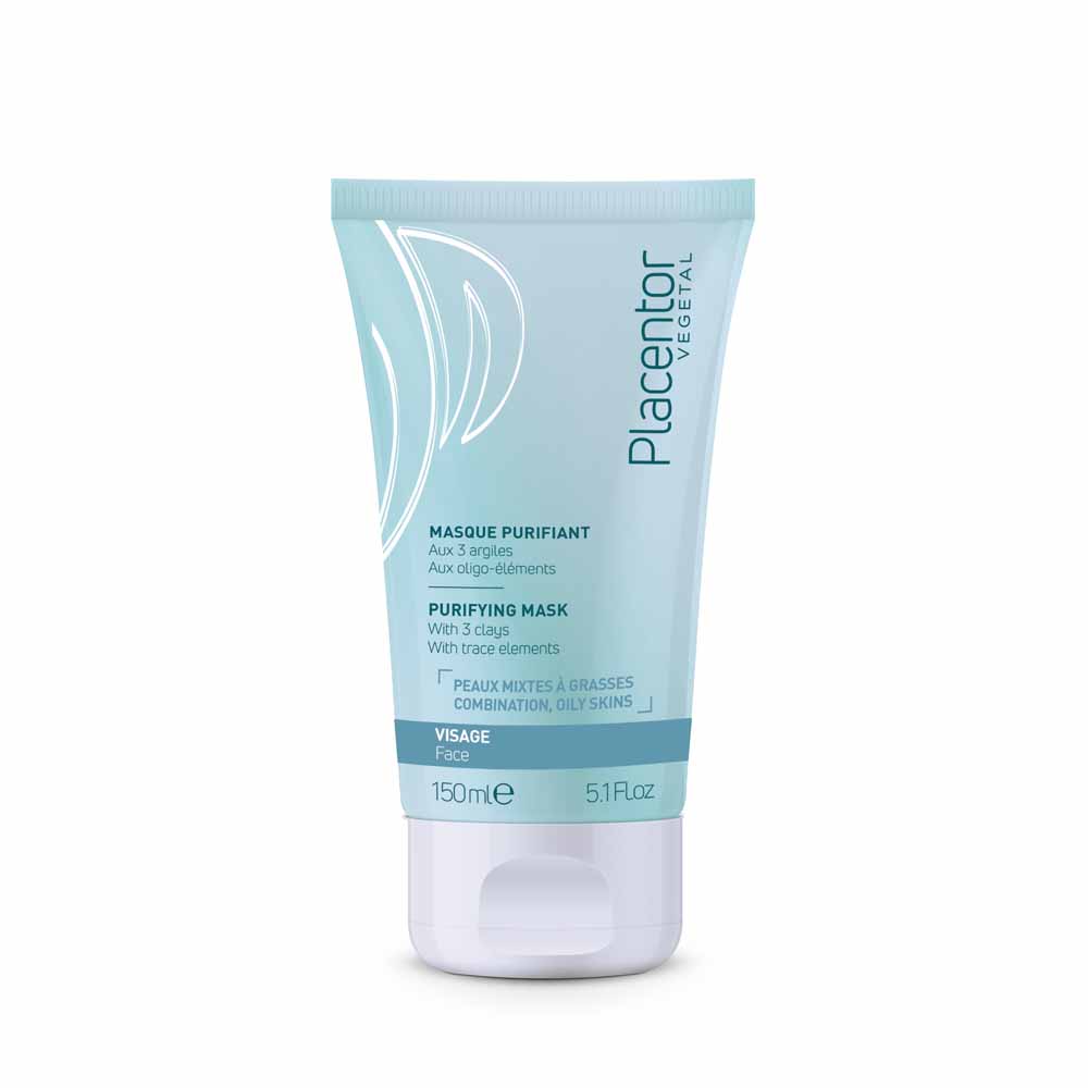 Placentor Végétal Green Clay Purifying Mask Combination To Oily Skins 150ml