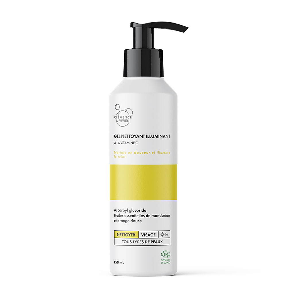 Clemence&Vivien Illuminating organic cleansing gel 150 ml