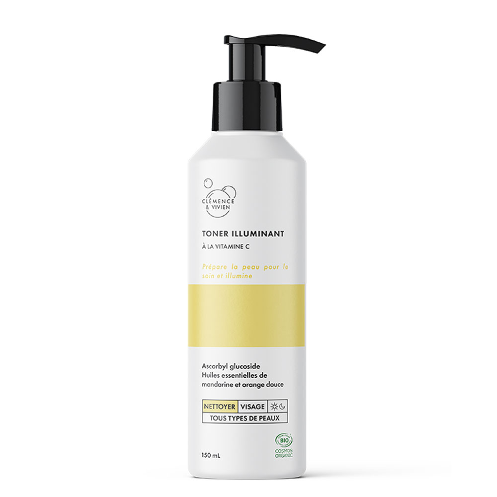 Clemence&Vivien Illuminating organic toner 150 ml