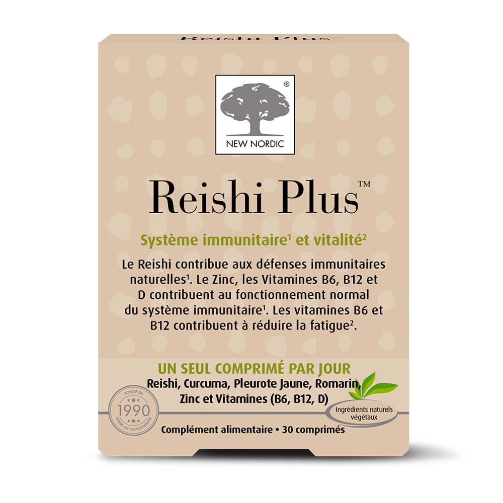 New Nordic Reishi Plus 30 tablets