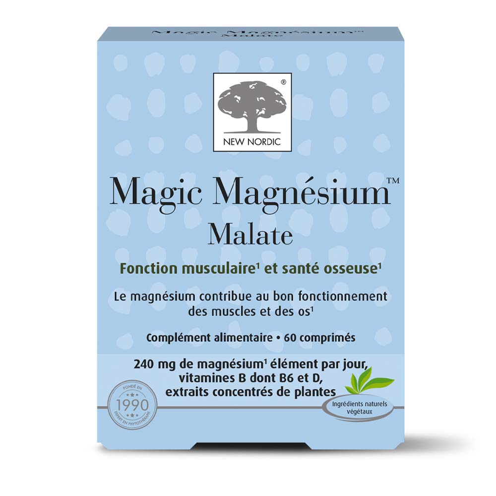New Nordic Magic magnesium magnesium malate 60 tablets