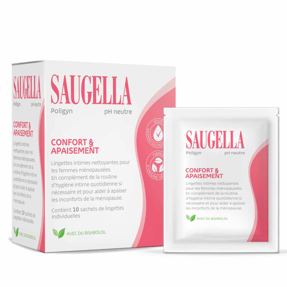 Saugella Poligyn Intima Wipes x10