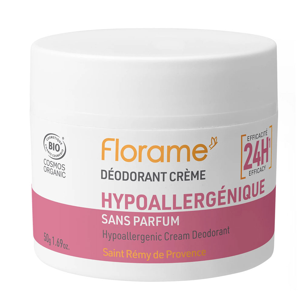 Florame Deodorant Cream Hypoallergenic Bio 50g