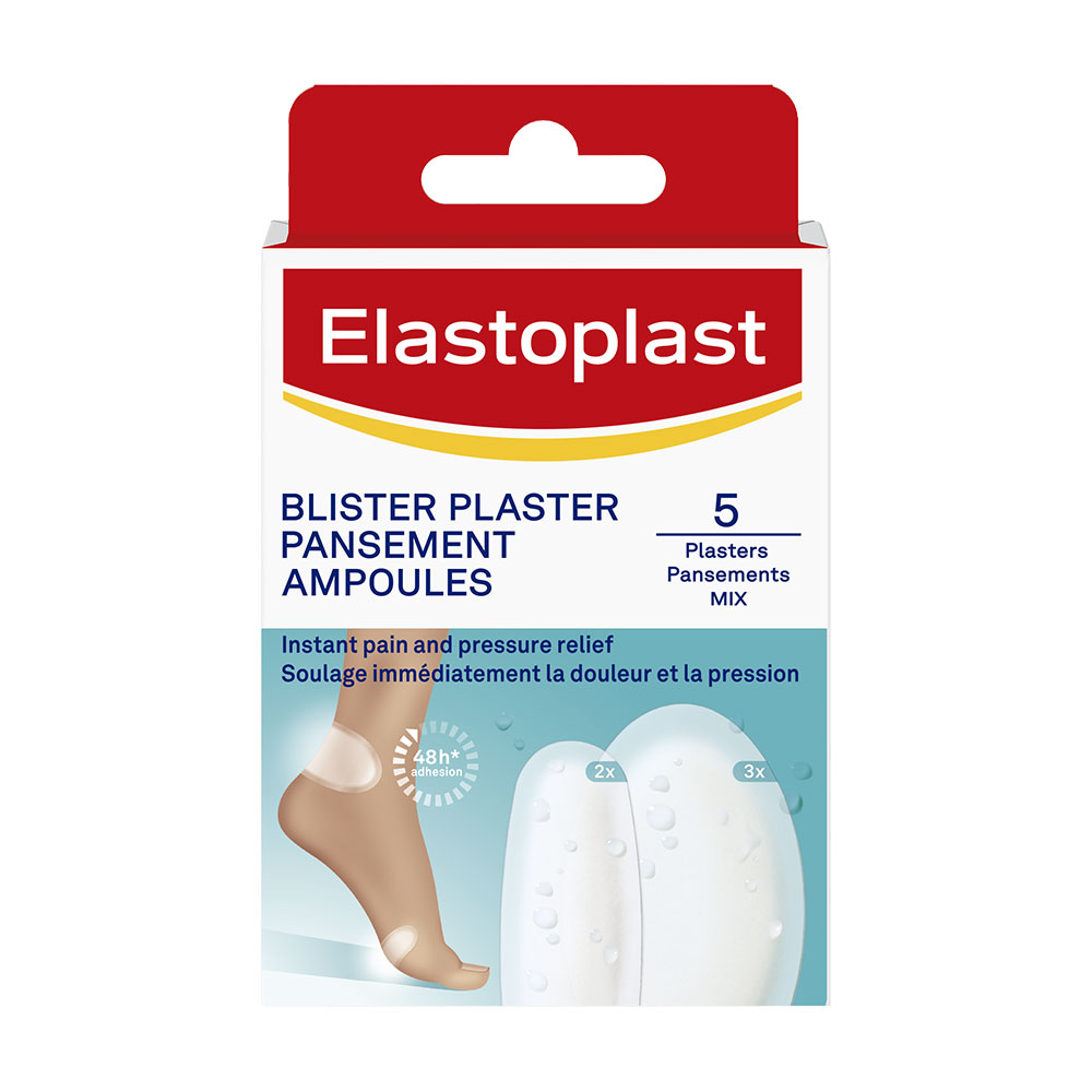 Elastoplast Blister plasters mixed pack 5 assorted plasters 5 x units