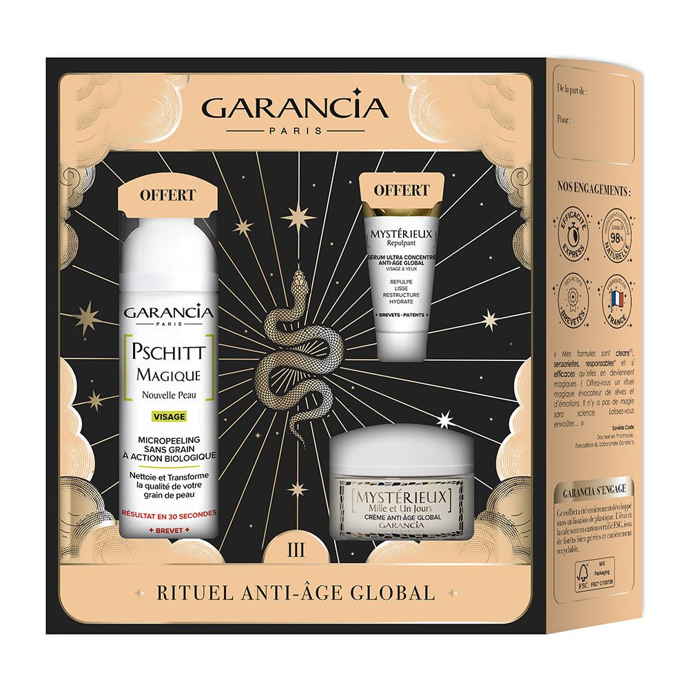 Garancia Christmas gift set Global anti-ageing
