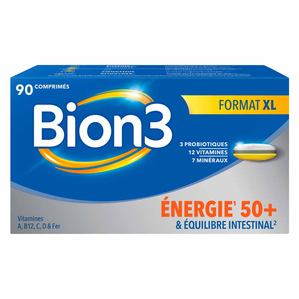 Bion3 Vitality 50+ 90 Comprimes