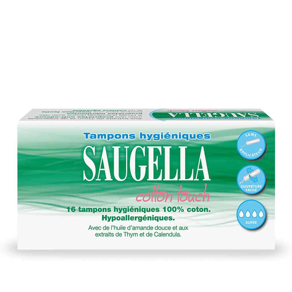 Saugella CottonTouch Super tampons hypoallergenic 16 units