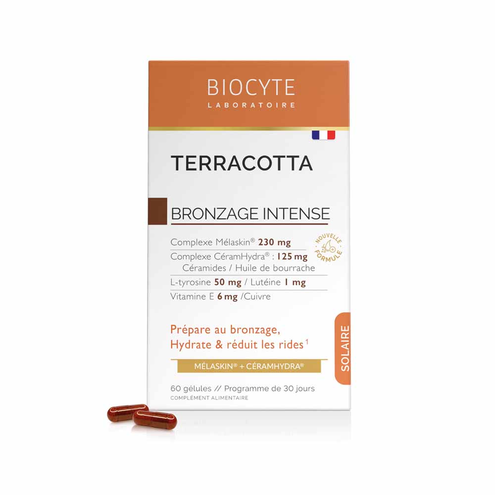Biocyte Suncare Intense tan terracotta glow 60 capsules