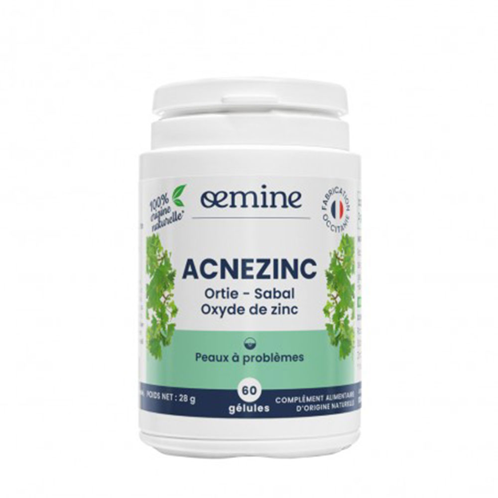 Oemine Acnezinc 60 capsules