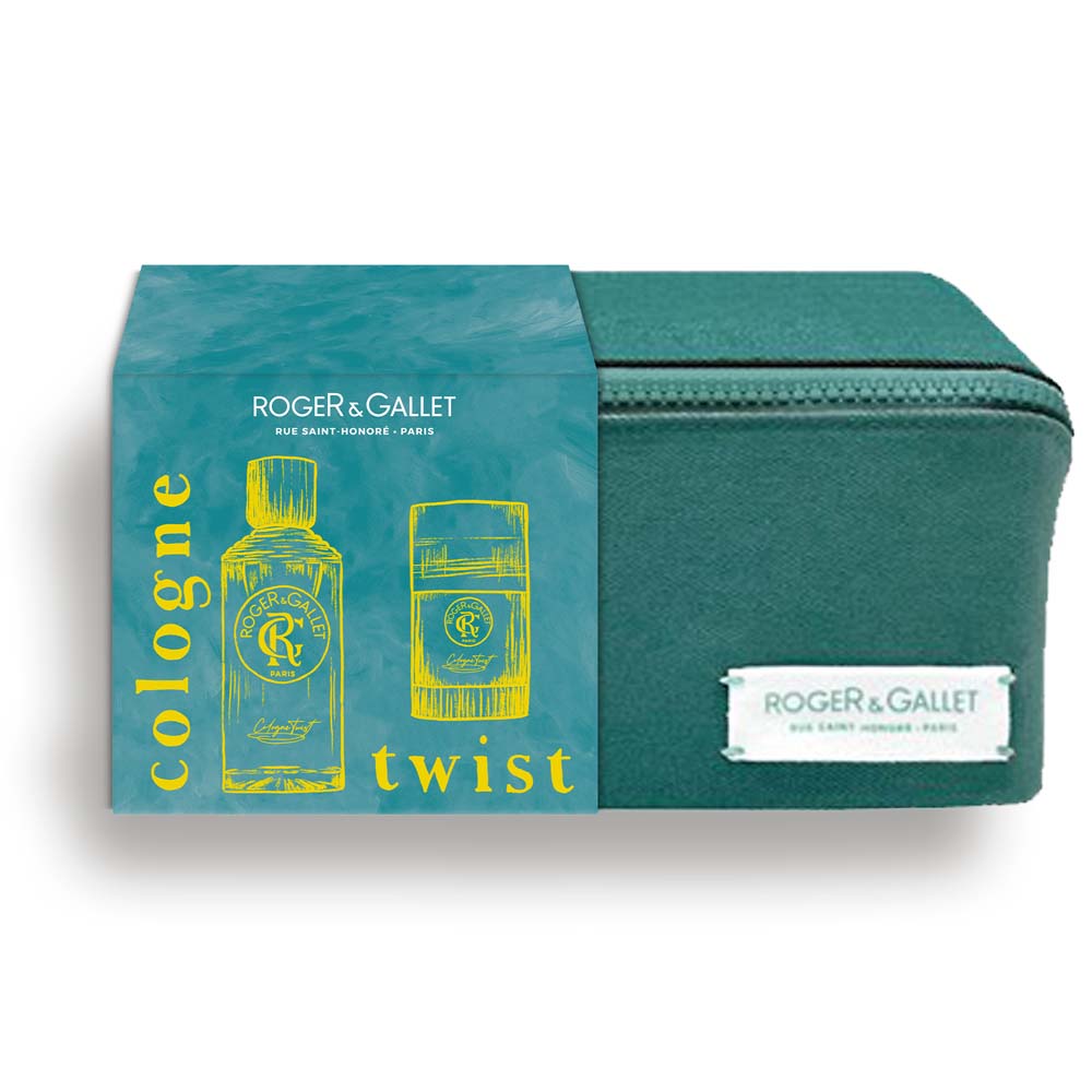 Roger & Gallet Cologne Twist Cologne travel set 100 ml + deodorant 50 g
