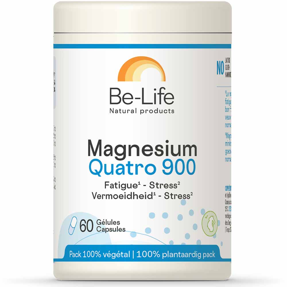 Be-Life Magnesium Quatro 900 60 Gelules