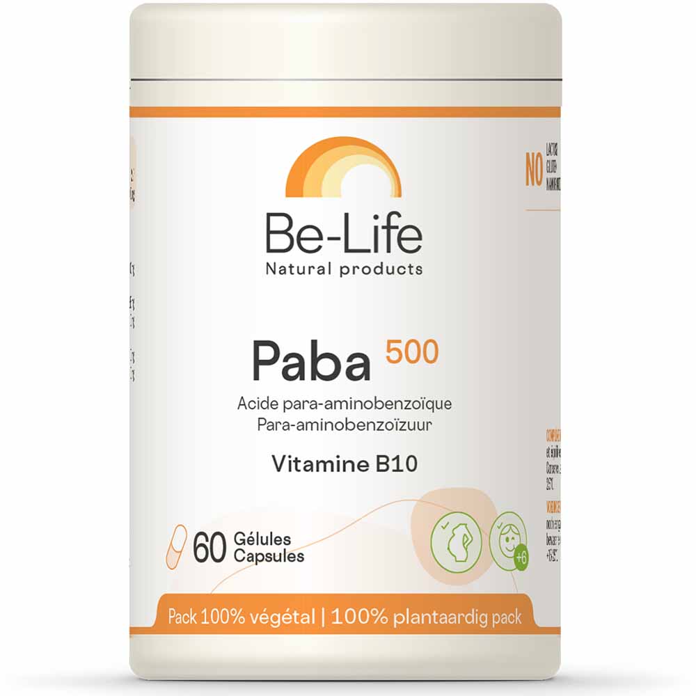 Be-Life Paba 500 Pro-Vitamin B 60 capsules