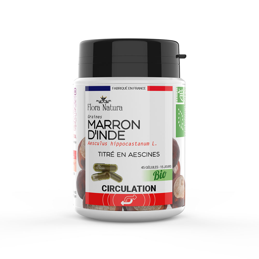 Flora Natura Horse Chestnut Organic 45 capsules
