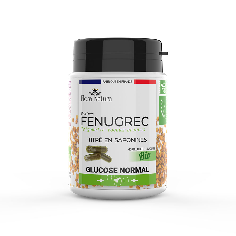 Flora Natura Fenugreek Bioes 45 capsules