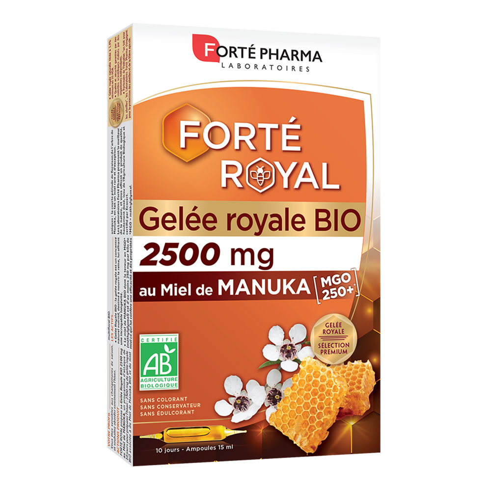 Forté Pharma Forté Royal Bio 2500 mg with Manuka Honey 10 ampulas