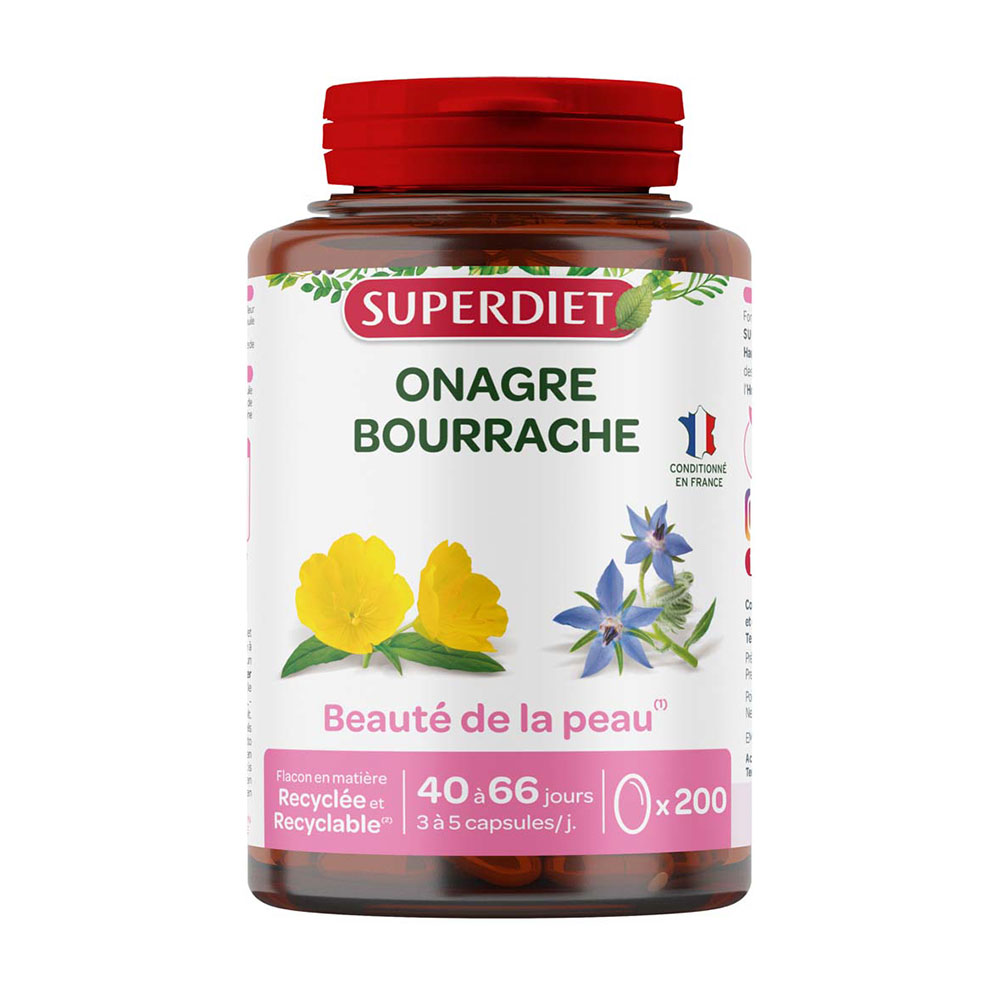 Superdiet Borage And Primrose Oils X 200 Capsules 200 Capsules