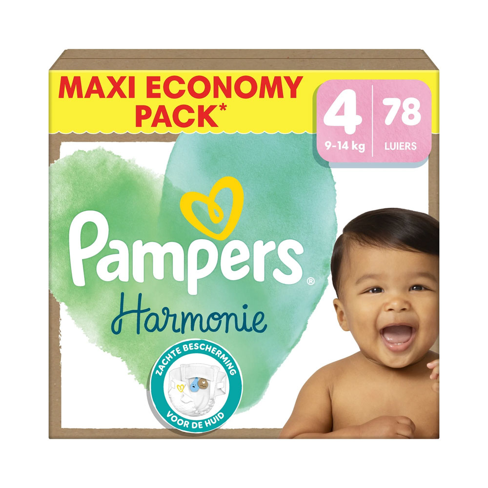 Pampers Harmonie Nappies Size 4 From 9 To X40 9 à 14kg x74