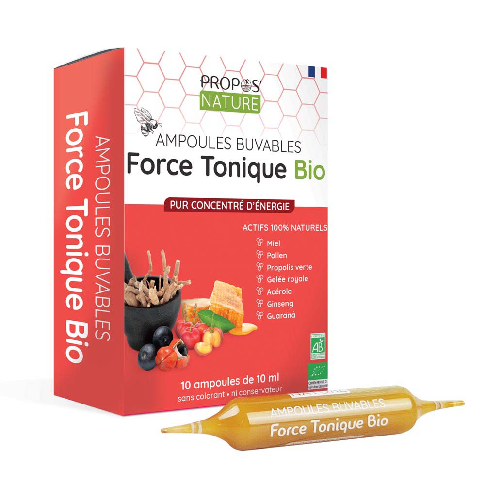 Propos'Nature Tonic Force 10 Ampoules x10ml