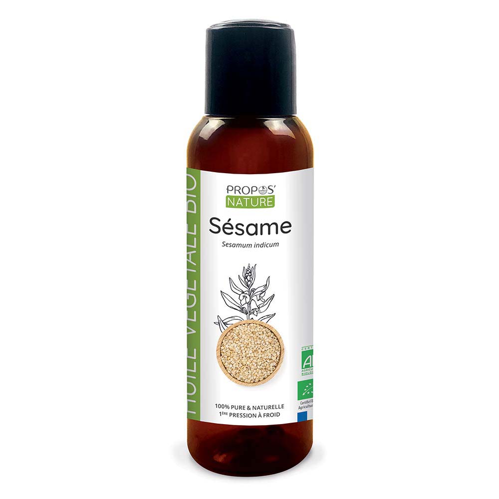 Propos'Nature Organic Sesame Vegetable Oil 100ml