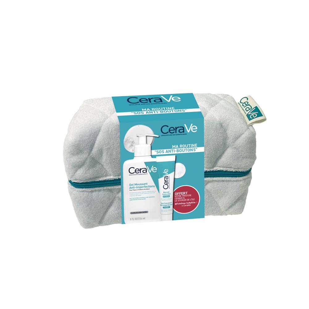 Cerave Anti-Blemish SOS Kit + Free Sticker
