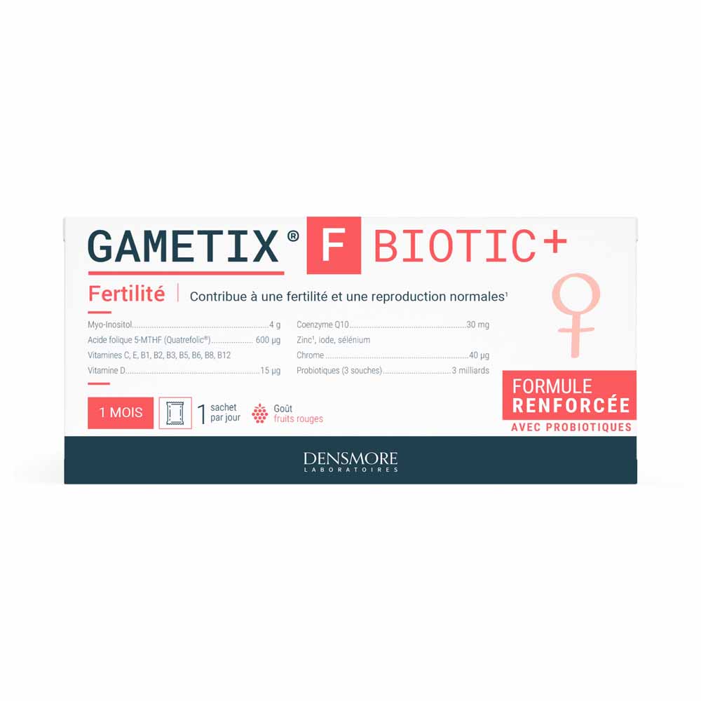 Densmore Gynecology Gametix F Biotic+ fertility Reinforced formula 30 sachets