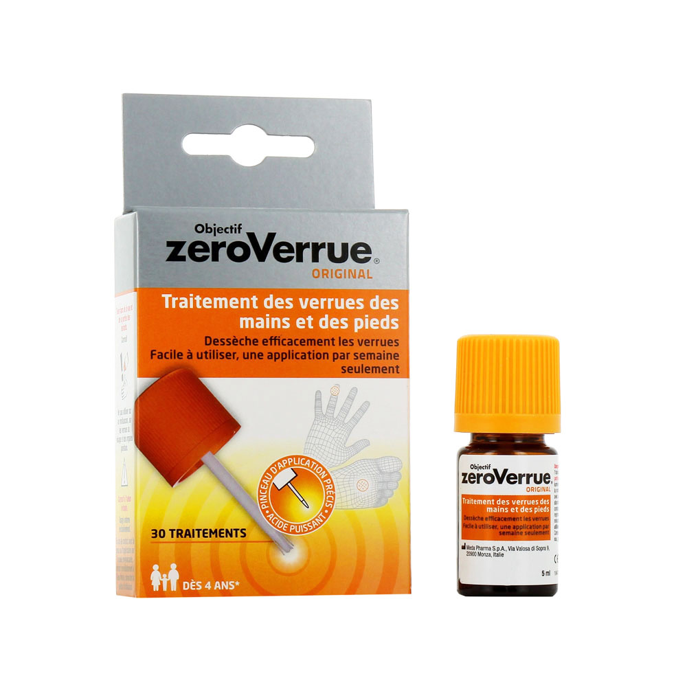 Objectif ZeroVerrue Wart Treatment hands and feet 5 ml