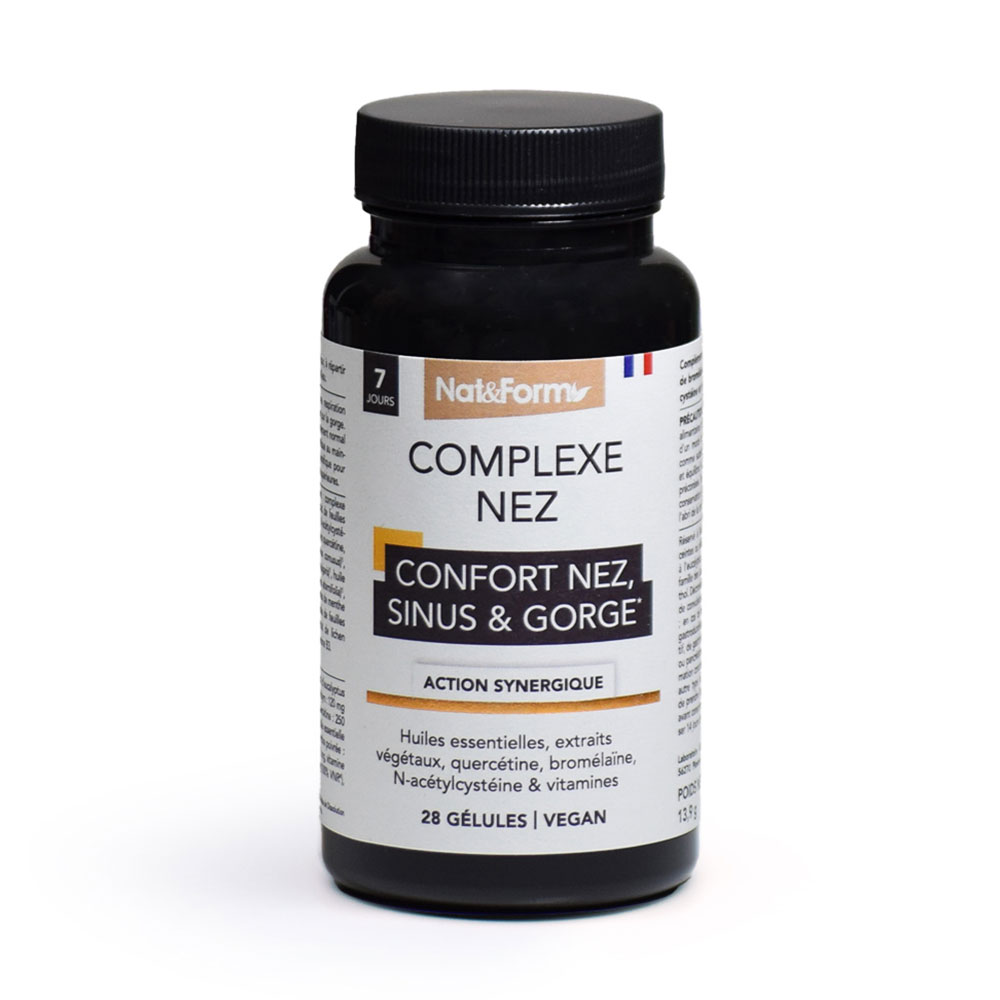 Nat&Form Nose, sinus and throat complex 28 capsules