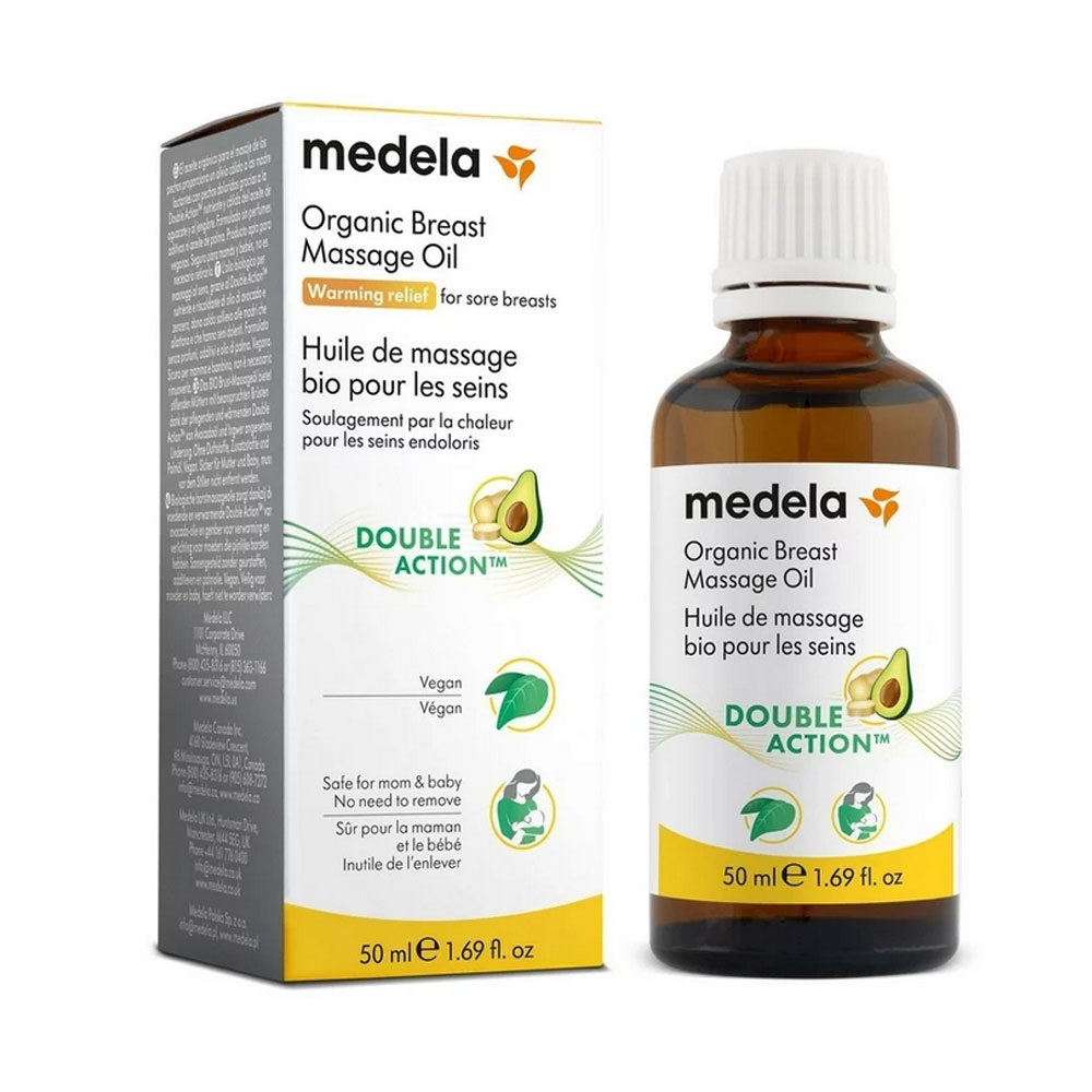 Medela Double Action™ organic massage oil for the breasts 50ml
