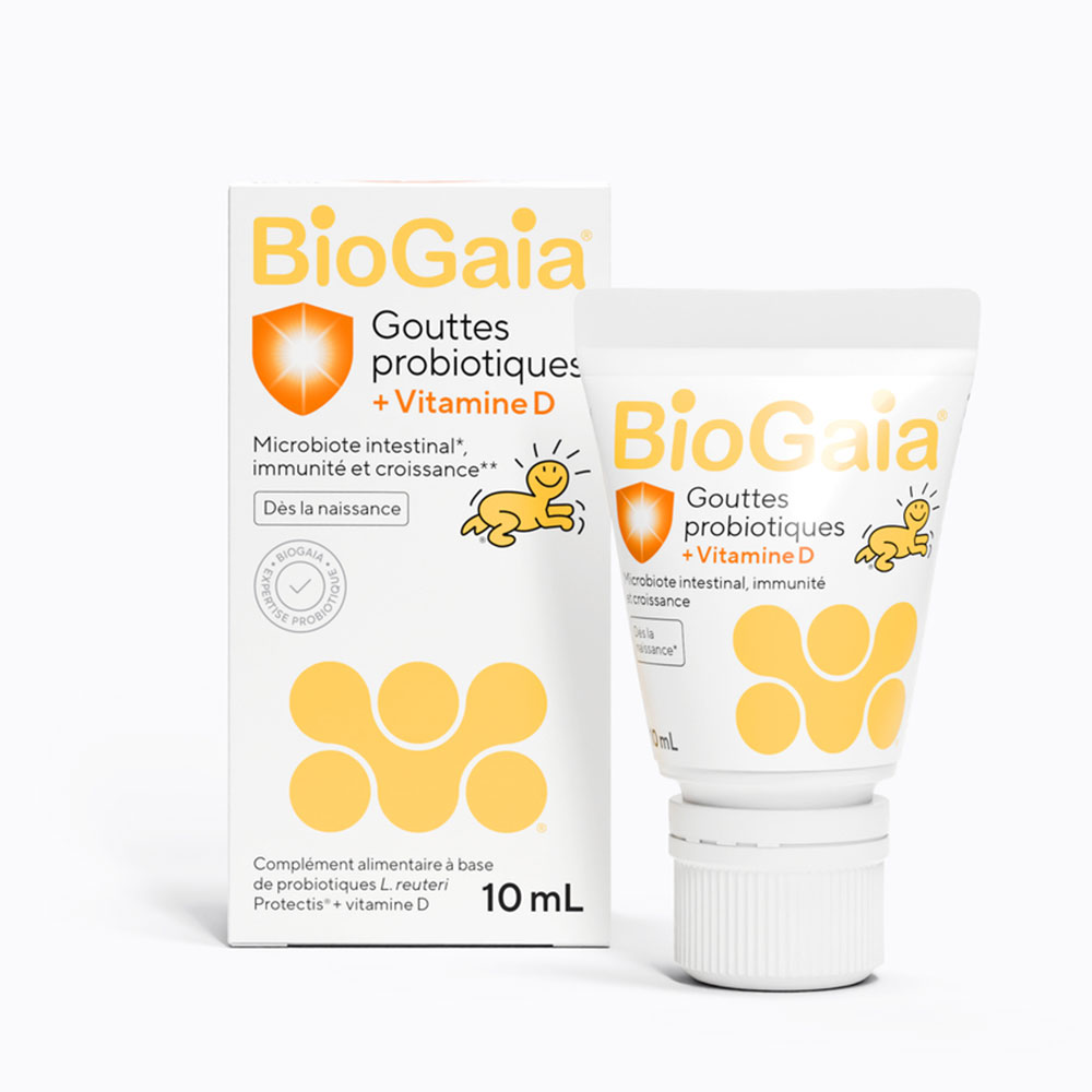 Biogaia Probiotics + Vit D Drops Neutre taste 10 ml